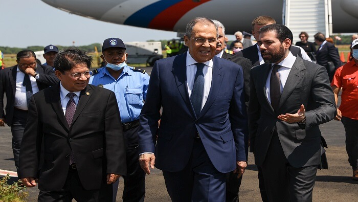 Nicaragua es el tercer país de la gira por Latinoamérica que realiza el ministro de Asuntos Exteriores de Rusia, luego de su visita a Brasil y Venezuela.