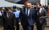 Nicaragua es el tercer país de la gira por Latinoamérica que realiza el ministro de Asuntos Exteriores de Rusia, luego de su visita a Brasil y Venezuela.