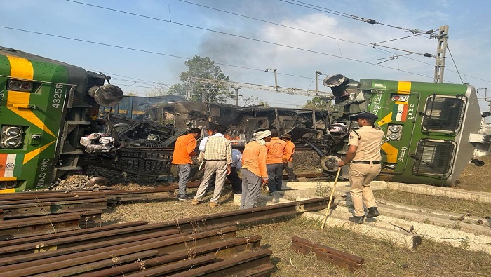 De acuerdo con los agentes ferroviarios, uno de los trenes presuntamente incumplió con las señalizaciones.