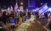 La manifestación central en Tel Aviv tuvo más de 110.000 asistentes.