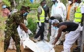 La Cruz Roja de Kenia se ha incorporado a las labores de búsqueda de las más de 200 personas dadas por desaparecidas.