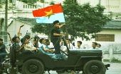 La liberación de Vietnam puso un límite a las aspiraciones estadounidense en la región quien en plena guerra fría. 