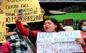 Desde diciembre pasado se han registrado masivas protestas en Perú contra el Gobierno de Boluarte.