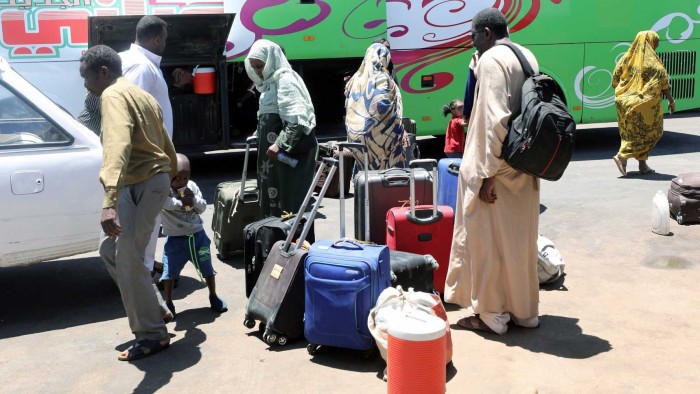 Según la OIM, el 72 por ciento de los desplazados internos se registraron en Darfur del Oeste y Darfur del Sur.