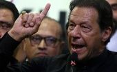 Khan junto a su esposa Bushra Bibi, son imputados de un presunto desfalco de 50.000 millones de rupias pakistaníes