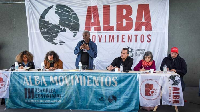 ALBA Movimientos reúne a más de 400 organizaciones de 25 países con el objetivo de luchar por la unidad e integración.