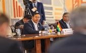 "El tránsito hacia un mundo multipolar puede demorarse, pero no se va a detener", resaltó el jefe de Estado boliviano. 