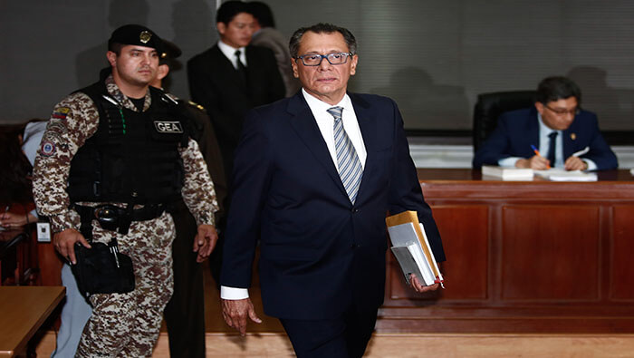 El exvicepresidente de Ecuador es considerado el símbolo de la persecución política promovida por el gobierno de Lenín Moreno.