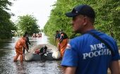  El gobernador interino de Jersón, señaló que las labores de rescate continúan en curso a pesar de los ataques desde Ucrania.