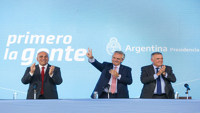 El presidente Alberto Fernández celebro los resultados de las elecciones provinciales en Tucumán y San Luis.