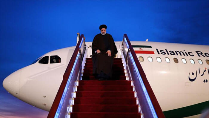 Antes de abordar el avión rumbo a Venezuela, el mandatario iraní destacó las relaciones amistosas de su país con los países latinoamericanos.