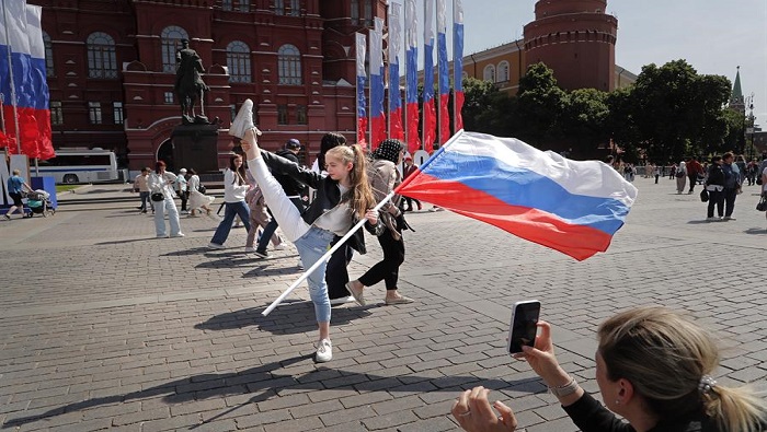 Así celebran el Día de Rusia