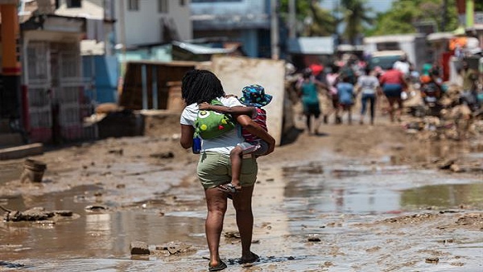 Además de los problemas económicos y estructurales, Haití hace frente a un contexto climático y natural adverso.