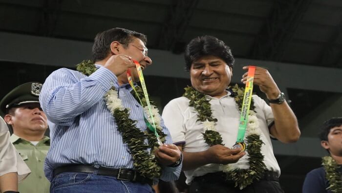 Estos juegos fueron instituidos en el país por el exmandatario Evo Morales durante su gestión.