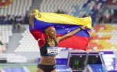 Además del récord absoluto para Juegos Centroamericanos, la estelar atleta venezolana consiguió también su pase a los Juegos Olímpicos de París 2024.