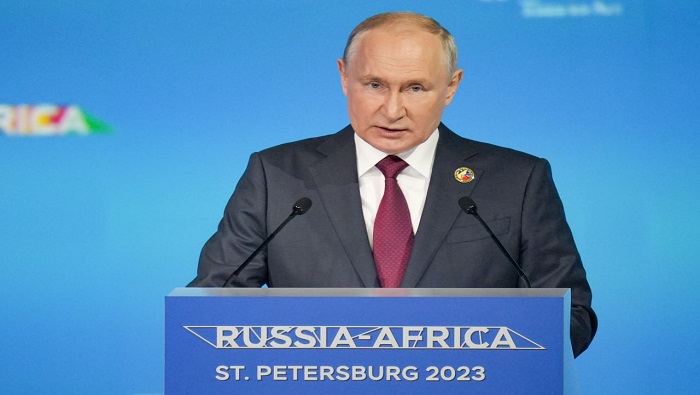 El líder ruso agregó que tanto Rusia como África ratificaron su posición sobre la formación de un orden mundial justo y multipolar.