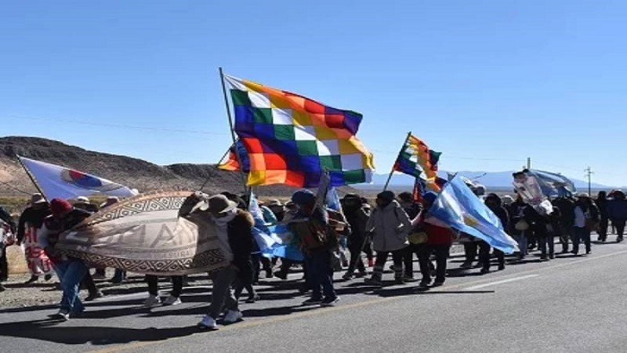 El Tercer Malón de la Paz ya recorrió más de 1.100 km a través de las provincias de Salta, Catamarca, Tucumán, Santiago del Estero y Córdoba.