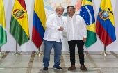 Gustavo Petro y Lula da Silva se reunieron el pasado 8 de julio 2023 en la localidad colombiana de Leticia.