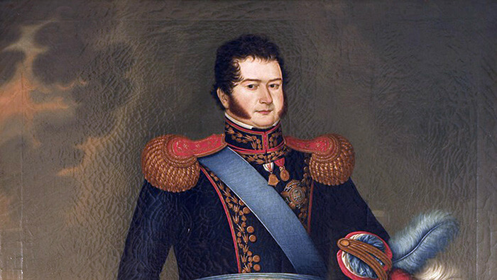 El militar y gobernante O’Higgins falleció en Lima el 24 de octubre de 1842.