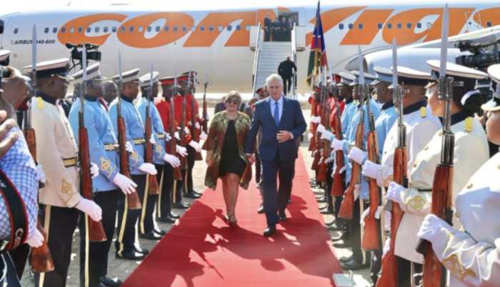 Namibia es el cuarto y último país en la gira del presidente cubano por naciones africanas que comenzó en Angola, el pasado domingo.