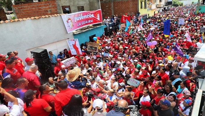 Durante varias jornadas y a través de masivos actos, el pueblo mostró su apoyo a Nicolás Maduro y a la estrategia de desarrollo para derrotar las sanciones imperialistas.