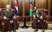 Díaz-Canel confirmó la participación de una delegación de alto nivel de Namibia en la Cumbre de La Habana del G-77 y China en poco menos de un mes.