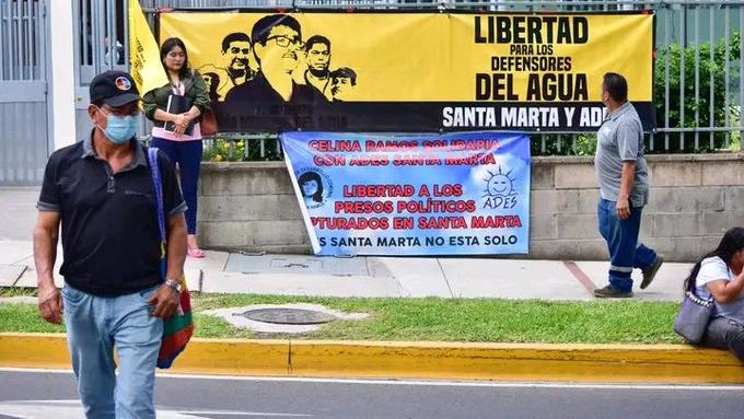 Trascendió la exigencia a la Dirección General de Centros Penales agilizar el proceso de excarcelación de los líderes comunitarios de Santa Marta.
