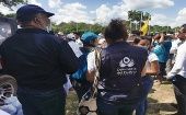 El ELN solicitó la presencia de una misión de la Cruz Roja y del Gobierno colombiano para dar ayuda humanitaria a los afectados por los enfrentamientos. 