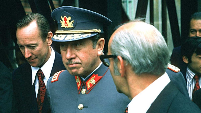 El dictador chileno, quien murió impunemente en 2006, fue el único jefe de Estado en asistir al entierro de Franco.