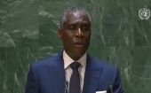 “El continente africano sigue siendo el único sin representación permanente en el Consejo de Seguridad", dijo el vicepresidente de Guinea Ecuatorial.