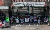 Los parientes salieron desilusionados por la negativa de López Obrador, quien aseguró que toda la información sobre el caso Ayotzinapa fue ya entregada.
