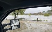 Las autoridades neoyorquinas precisan que "un aviso de inundación está vigente para los condados de Dutchess, Ulster y Southern Columbia".