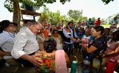 El vicepresidente brasileño visitó comunidades afectadas, en las que dialogó con líderes locales, empresarios y representantes de la sociedad civil. 