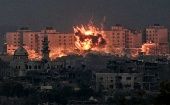 La ONU dijo que el asedio israelí sobre Gaza ha dejado a la población sin luz y sin suministros. 