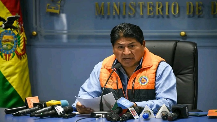 El funcionario informó que los departamentos con mayor número de municipios en estado de desastre son  Chuquisaca, Cochabamba, La Paz y Oruro.