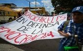 En Santa Cruz del Quiché, cientos de manifestantes continúan demandando que se respeten los resultados de las elecciones generales.