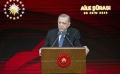 El presidente pidió a la nación turca que se una a la "Gran Reunión Palestina", una manifestación a realizarse en Estambul en apoyo al pueblo de Gaza.