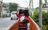 Se prevé para Chiapas y Oaxaca la ocurrencia de lluvias torrenciales de al menos 150 a 250 milímetros.