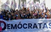 “Nos permitirá, por fin, contar con una carta fundamental gestada en democracia”, afirmó Demócratas en declaración.