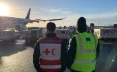Según las autoridades, uno de los vuelos carga 45 toneladas de material humanitario, fundamentalmente medicinas.