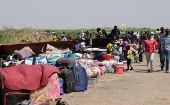 Más de 1.3 millones de sudaneses cruzaron la frontera con países vecinos en busca de refugio. 