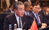 El alto diplomático chino aseguró que Beijing “estará siempre en el lado de la justa causa de los derechos legítimos”.