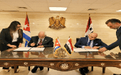 La rúbrica de estos acuerdos posibilitará la apropiación y el intercambio de experiencias entre los diplomáticos sirios y cubanos.