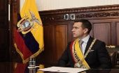 Daniel Noboa de 35 años de edad se convierte en el presidente más jóven en la historia de Ecuador. 