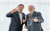 El presidente de Bolivia, Luis Arce, mostró su agradecimiento “a las gestiones del hermano presidente Lula".
