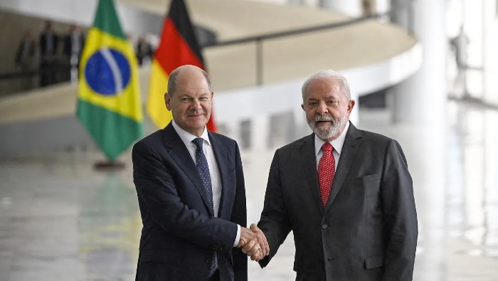 En su agenda alemana, Scholz y Lula mantendrán conversaciones con representantes del sector empresarial en el marco de una conferencia en la Casa de la Economía Alemana.