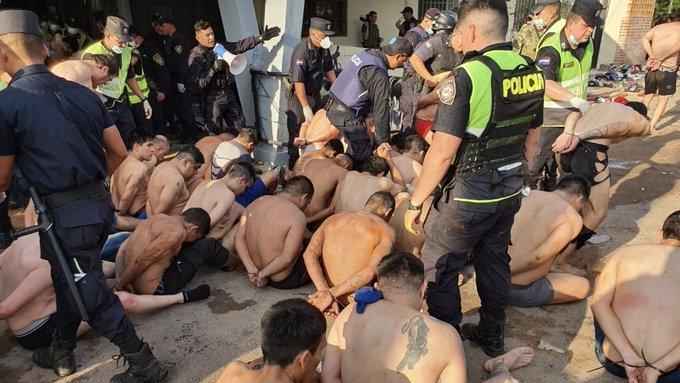 La Policía Nacional incautó una importante cantidad de dinamita en gel, la cual estaba en poder del Clan Rotela, dentro de la Penitenciaría de Tacumbú.