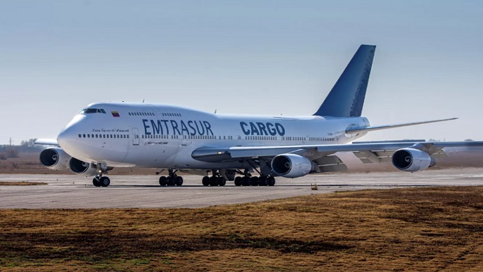 La aeronave de la empresa Emtrasur permanece secuestrada en Argentina desde junio de 2022.