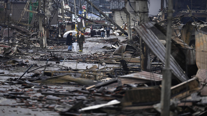 Impactos del terremoto de magnitud 7,6 en Ishikawa, Japón