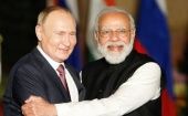 Modi dijo que tuvo una “buena conversación” con Putin e intercambió puntos de vista sobre diversos temas regionales y globales, incluida la presidencia rusa de los Brics en 2024.